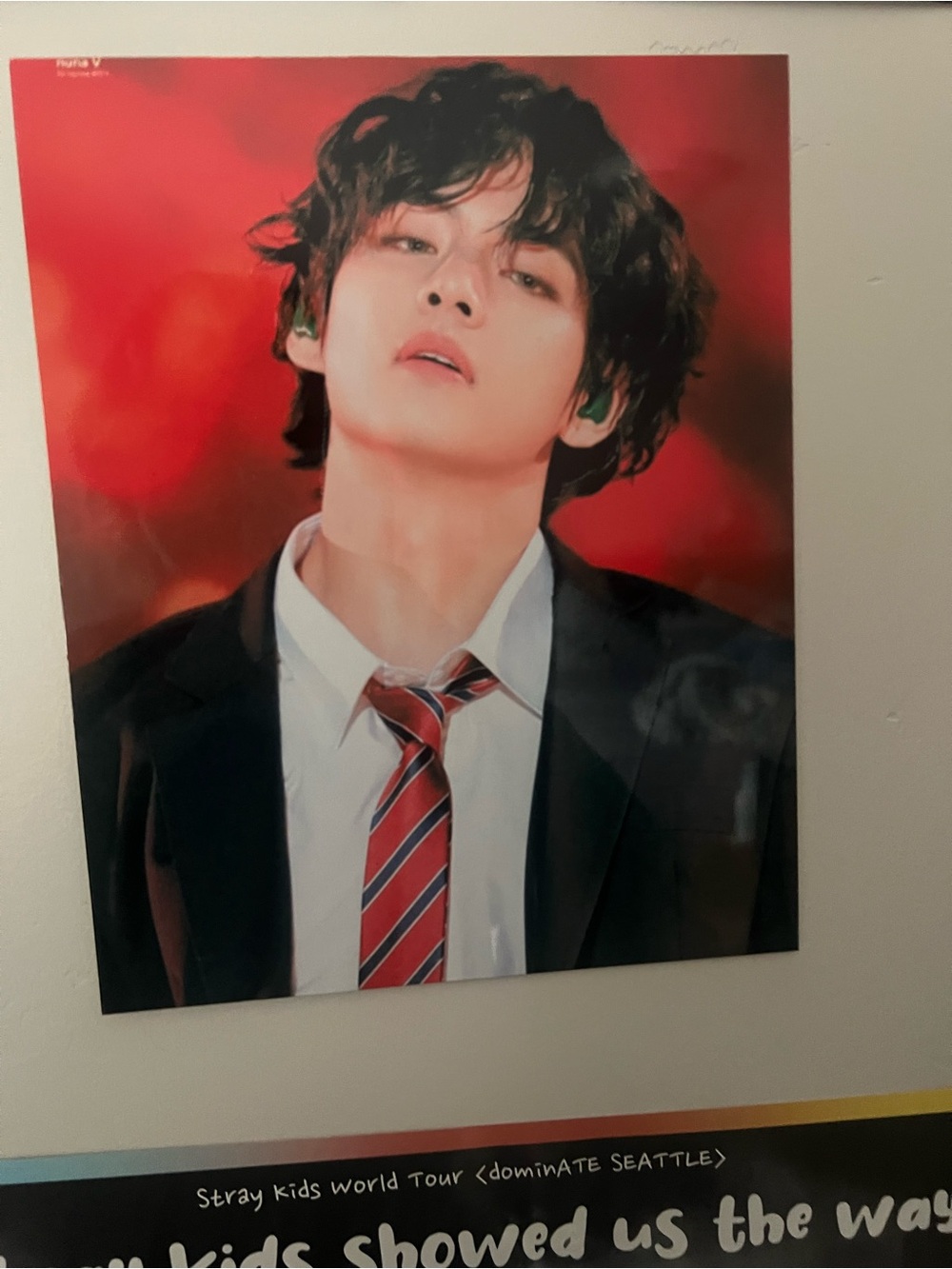 Kim taehyung metal poster 10X10